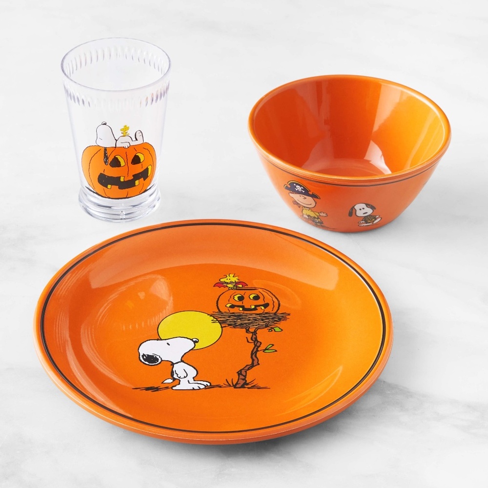 Kids Melamine Dinnerware Set - Halloween